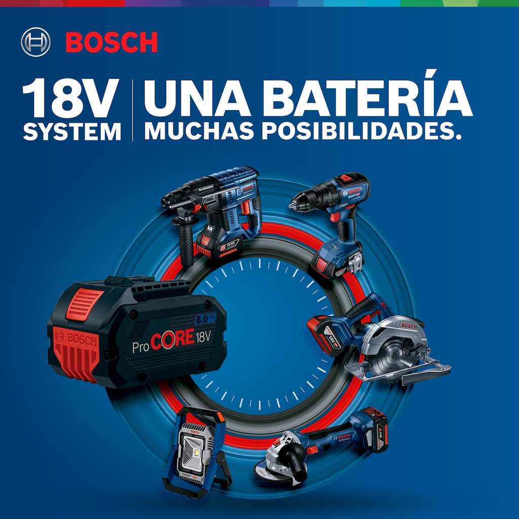 Taladro Percutor/Atornillador inalámbrico Bosch GSB 18V-50 Baretool