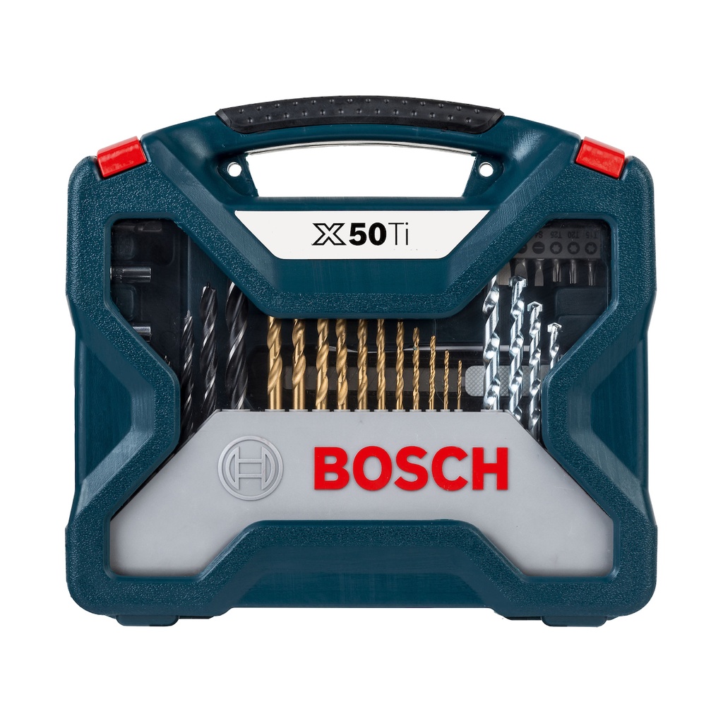 Set Puntas y Brocas en Titanio Bosch X-Line 50 unidades