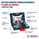 Set Puntas y Brocas Bosch V-Line 41 unidades