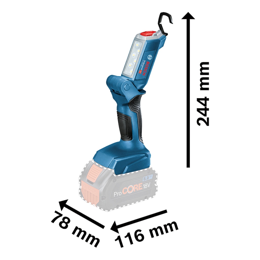 Linterna inalámbrica Bosch GLI 18V-300 18V 300 Lm SB