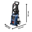 Hidrolavadora de Alta Presión Bosch GHP 200 2000 PSI/Libras 300L/h 1700W 220V