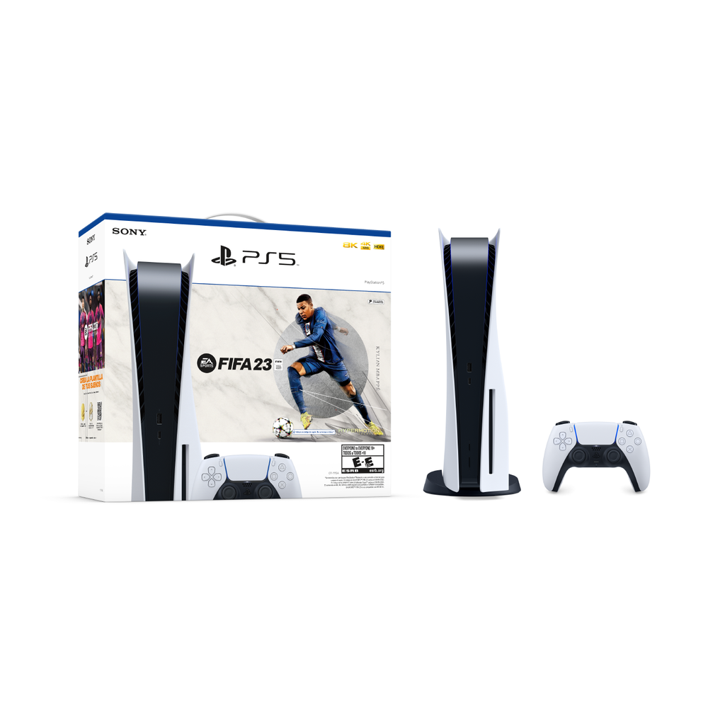 Consola PlayStation 5 Standard 825GB + Juego FIFA 23
