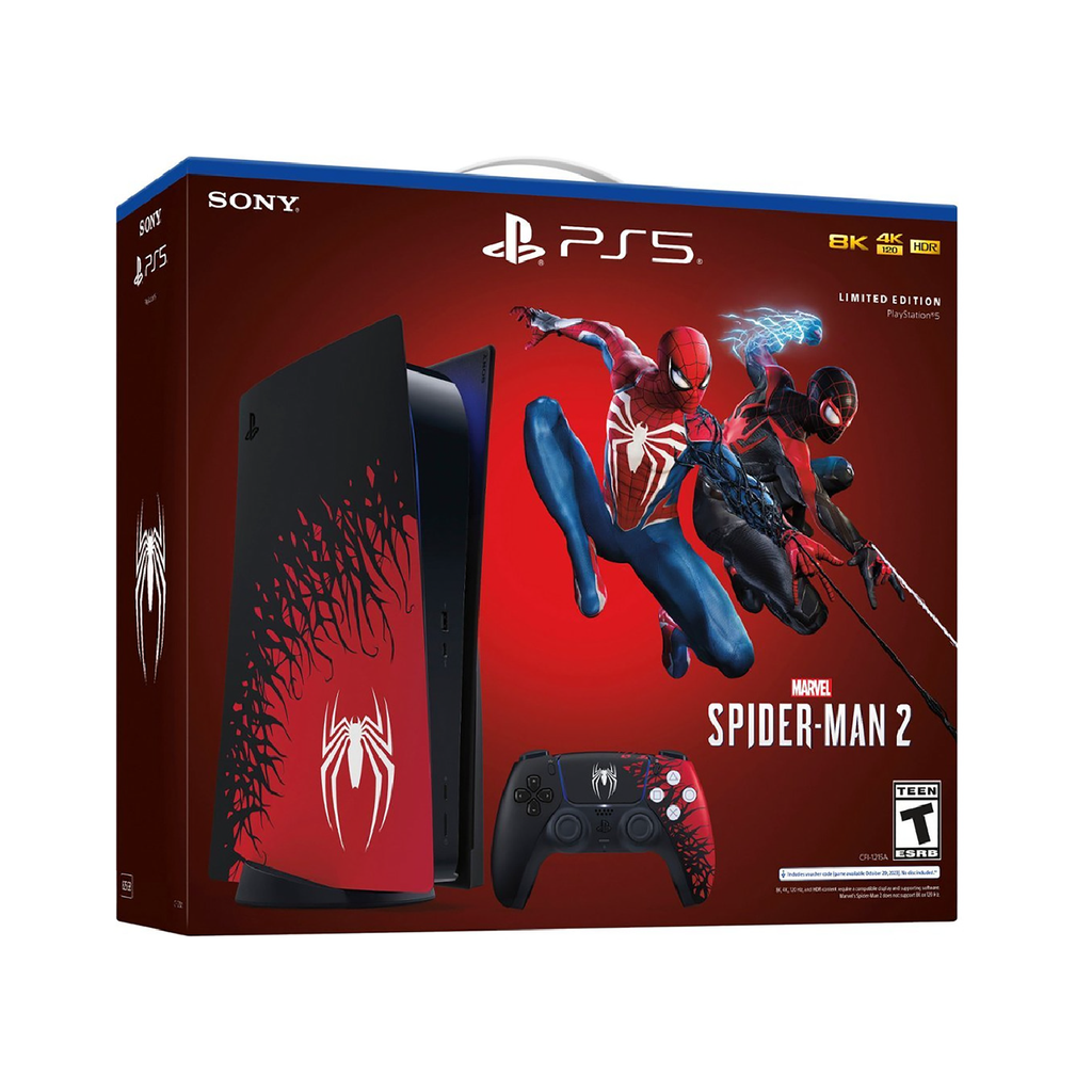 GigaStore - Informática - Consola Sony PlayStation 5 825GB + Comando  DualSense PS5 + Horizon Forbidden West + FIFA 22 + Marvel's Spider-Man:  Miles Morales (Ultimate Edition) + Gran Turismo 7 +