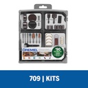 Kit de accesorios de Minitorno Dremel 110 Piezas (Modelo 709)