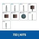 Kit de accesorios de Minitorno Dremel 20 Piezas (Modelo 733)