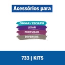 Kit de accesorios de Minitorno Dremel 20 Piezas (Modelo 733)