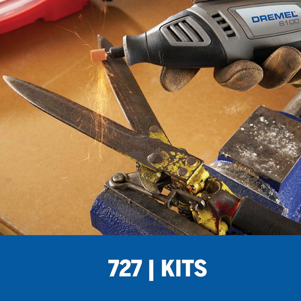 Kit de accesorios de Minitorno Dremel 31 Piezas (Modelo 727)