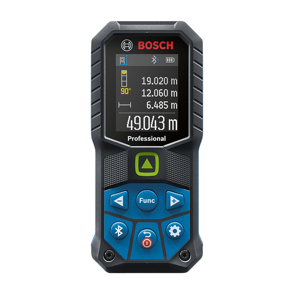 Medidor láser verde Bosch GLM 50-27 CG con Bluetooth