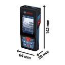 Medidor Láser Bosch GLM 150-27 C alcance 150 m con Bluetooth