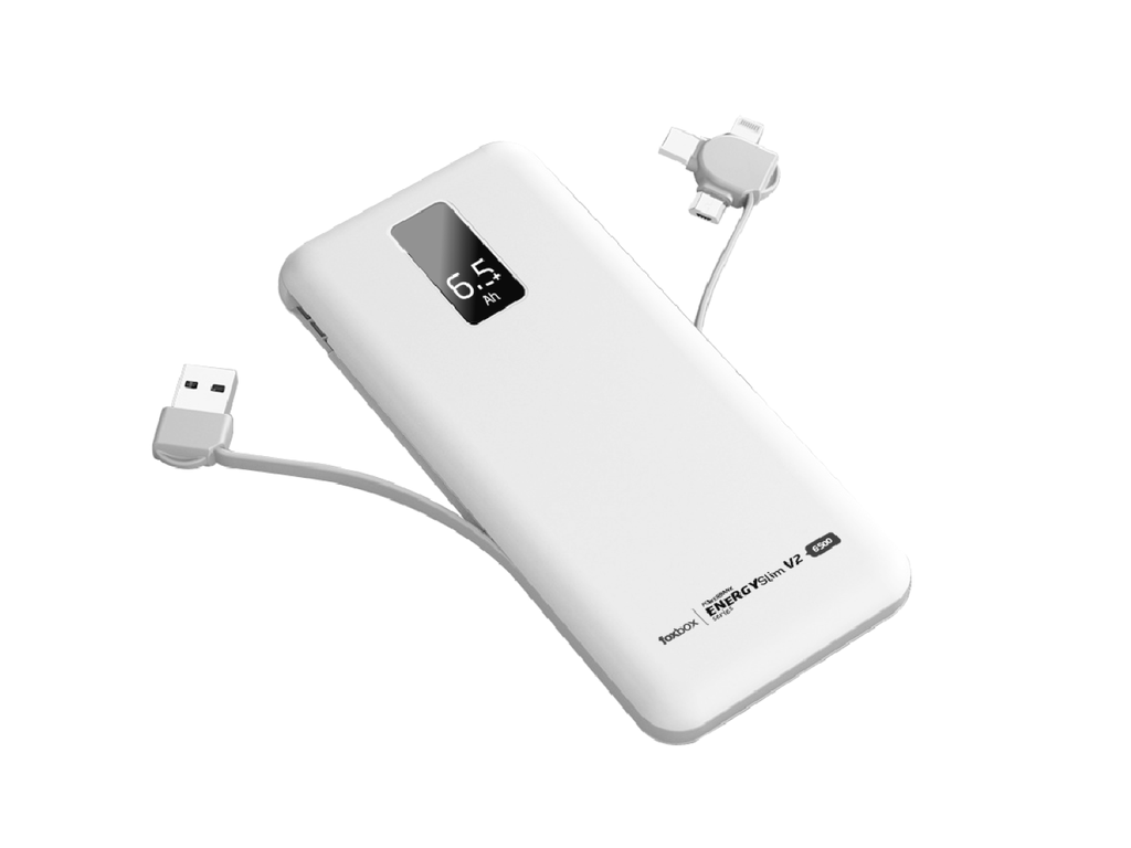 Powerbank FoxBox Energy Slim V2 6500