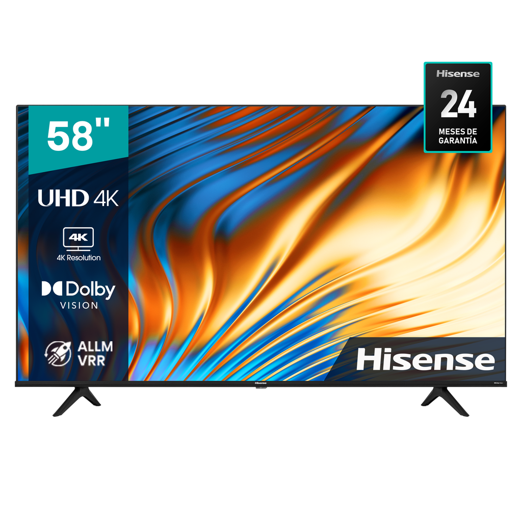 Smart TV Hisense 58" Serie A6H UHD 4K 