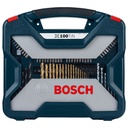 Set Puntas y Brocas en Titanio Bosch X-Line 100 unidades