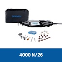 Minitorno Dremel 4000 con 26 accesorios