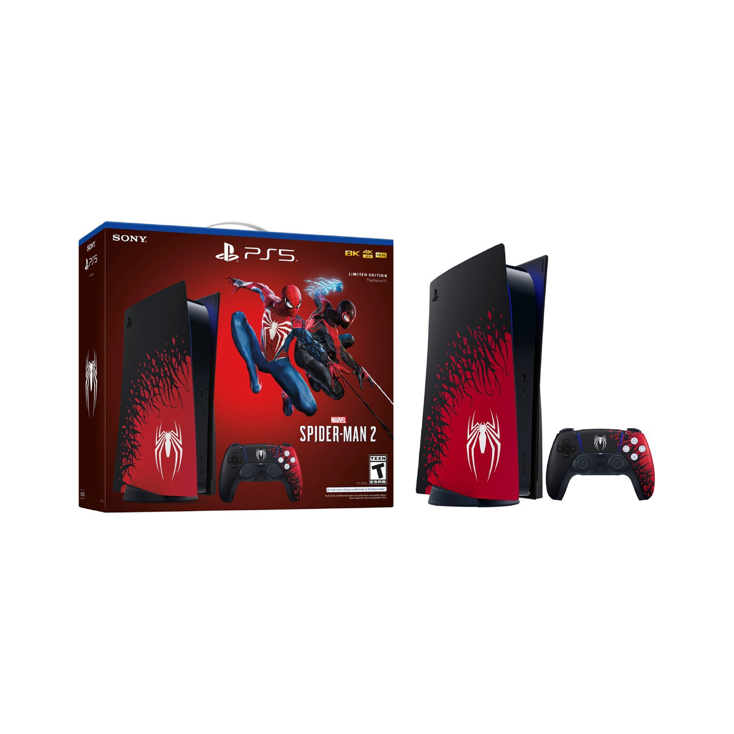 GigaStore - Informática - Consola Sony PlayStation 5 825GB + Comando  DualSense PS5 + Horizon Forbidden West + FIFA 22 + Marvel's Spider-Man:  Miles Morales (Ultimate Edition) + Gran Turismo 7 +