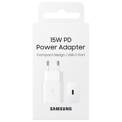[EP-T1510NWEGWW] Samsung Travel Adapter 15W sin cable Tipo C
