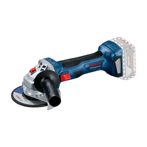 [06019H90E0-] Amoladora inalámbrica Bosch GWS 180-LI 18V