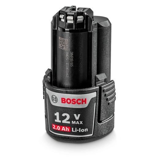 [1600A0021D] Batería de iones de litio 12V Bosch GBA 12V 2,0 Ah