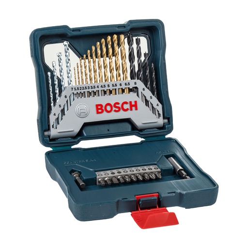 [2607017401] Set Puntas y Brocas Titanio Bosch X-Line 30 unidades