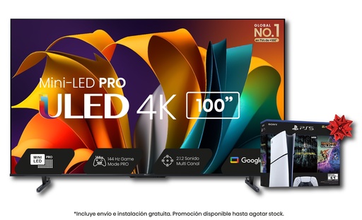 [100U8K] Smart TV Hisense 100" Serie U8K